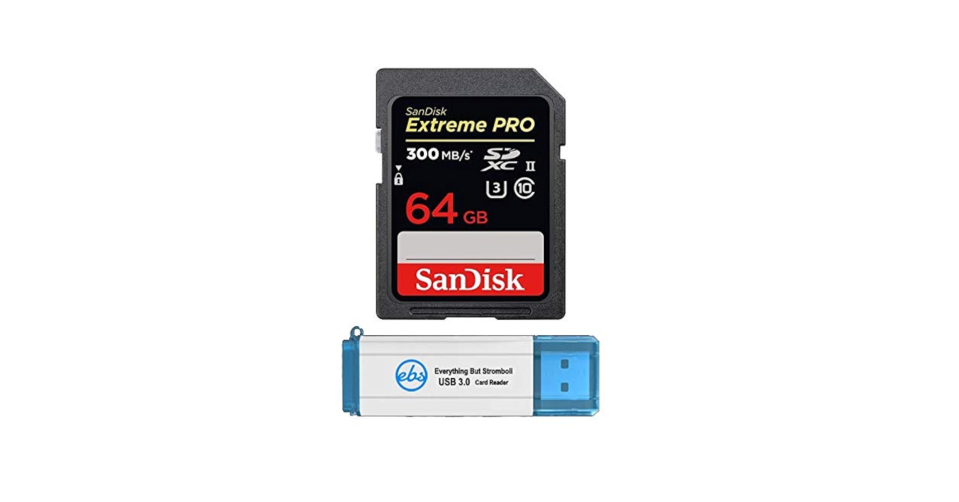 OLYMPUS OM-D E-M10 Mark III 本体+レンズ+SDカード Amazon | SanDisk 64GB SDXC SD Extreme Pro UHS-II メモリー