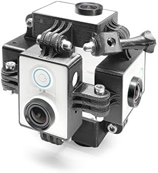 360 Degree Panorama Frame Rig Mount for 6x Xiaomi Yi Camera Virtual Reality VR