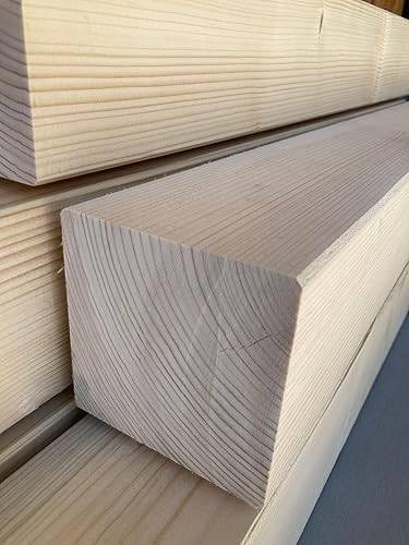 KVH Nsi 8 x 8 cm Fichte gehobelt Kantholz Balken Pfosten Bauholz 80 cm Länge (8 x 8 cm - 80 cm Länge - 14 Stück)
