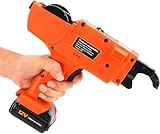 【Ampio campo di applicazione】 La pistola for legare tondo for cemento armato è adatta for legatrici for tondo for cemento armato nel mercato delle costruzioni: comprese costruzioni civili, legatura di tondo for cemento armato, tubi for pavimenti, rete di riscaldamento a pavimento, tondo for cemento armato, ecc. Il pacchetto include: 1x legatrice, 1x pinza, 1x caricatore, 1x scatola di immagazzinaggio, 2x batterie agli ioni di litio, 1x filo di legatura nella macchina (filo di legatura standard: circa 0,8 mm x 110 m/rotolo).