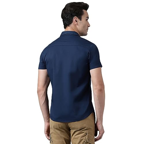 Image of Woodland Men Cotton Regular Fit Casual and Comfortable Shirts
