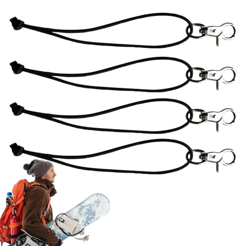 Trela ​​de snowboard para esqui, arnês de esqui para criança, Material de esqui multifuncional Anel