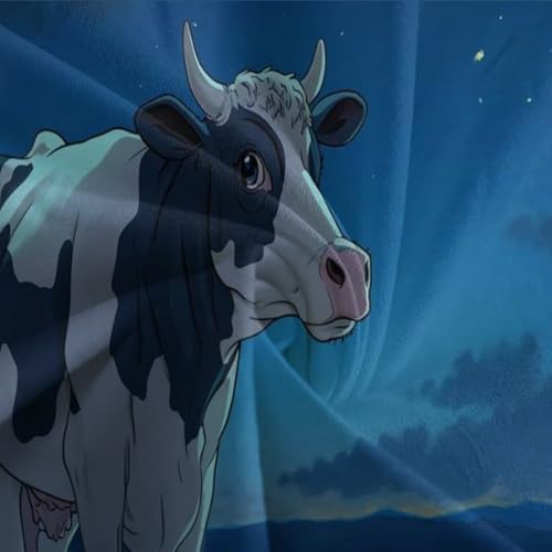 Housse de couette vache 3D en microfibre pour lit simple enfant - 7
