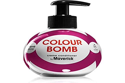 COLOUR BOMB SEMI-PERMANENT HAIR COLOUR CONDITIONER Burgundy