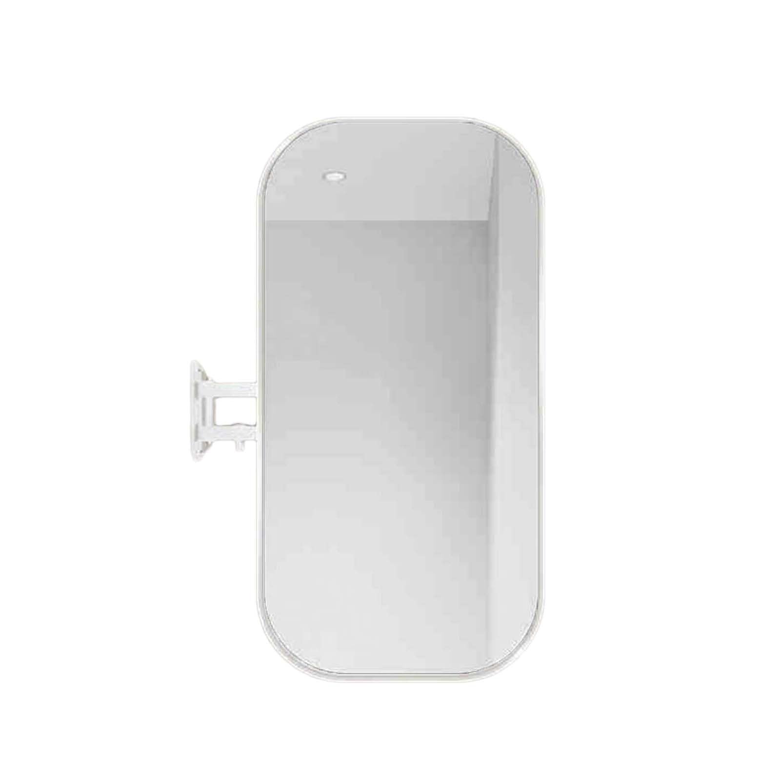 Miroir d'angle rectangulaire idéal pour maquillage quotidien et soins de la peau