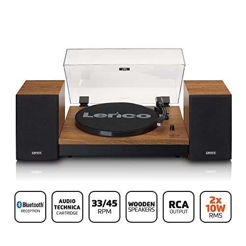 Lenco Tourne-disque LS-310 – Tourne-disque Bluetooth – 33 et 45 tr/min – Entraînement par courroie – Haut-parleurs… - Les Beatles, Paul McCartney, John Lennon, RIngo Starr, George Harrison Lenco Tourne-disque LS-310 - Tourne-disque Bluetooth - 33 et 45 tr/min - Entraînement par courroie - Haut-parleurs… – Image 4