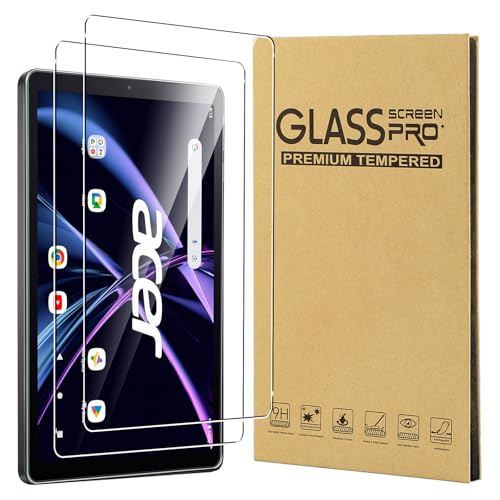 CONAPIKA 2 Pièces Protection Écran pour Acer Iconia Tab A10-21-A43P/A10-21-A3YW 10.1 Pouces, Dureté 9H, Anti Rayures, Sans Bulles, Ultra HD Claire Film...