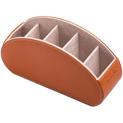 Rangement multimédia en cuir PU pour ne plus perdre vos télécommandes