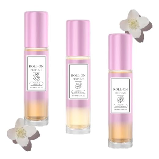 3 Stück Parfum Woman, Parfüm Frauen, Tragbar Mini Parfüm Damen Roll-On Perfume, Kompakt und Langanhaltender Duft (30ml, 3PC)