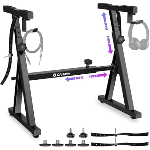 CAHAYA Heavy Duty Adjustable Keyboard Stand Cover