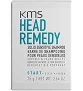 KMS HEADREMEDY Solid Sensitive Shampoo Bar voor Alle Haartypes met een Gevoelige Hoofdhuid, 75 gr