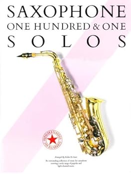 Paperback One hundred and one solos for the saxophone: An outstanding collection of music for saxophone covering a wide range of popular and light classical music Book