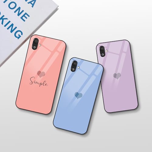 Image of COLORflow Back Cover Compatible with Samsung F14 5G | Pastel Hearts Color Customized | Shockproof TPU Bumper with Camera Protection Back Cover Compatible with Samsung Galaxy F14 5G