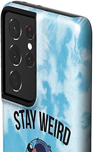 Skinit Pro Phone Case Compatible with Galaxy S21 Ultra 5G - Officially Licensed Disney Lilo and Stitch Stay Weird Design