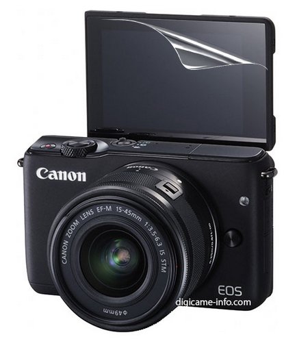 Amazon.co.jp: 【高光沢】Canon EOS M10/M5/M3/Ra/R用 指紋防止