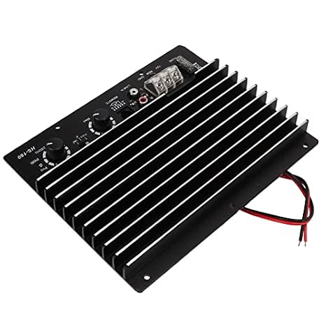 Black 12V Car Amplifier 1000W Car Audio Subwoofer Power Amplifier Multi for Automobile