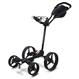 Big Max Golf Blade Quattro 4 Wheel Trolley Phantom/Red