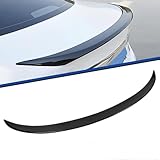 Rear Spoiler Wing Compatible with Hyundai Elantra Sedan 2011-2016,ABS Rear Trunk Lid Spoiler Wing,Glossy Black