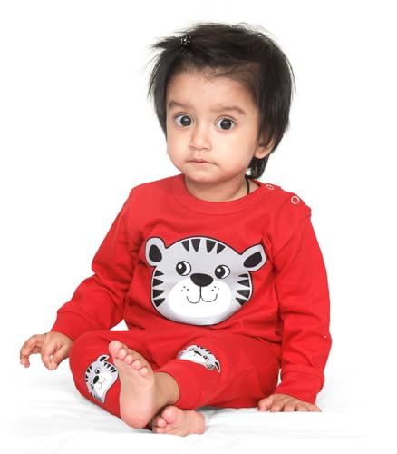 Image of Real Basics Cotton Clothing Sets for Baby Boys & girls - Unisex Clothing sets Full Sleeve T-shirt & Pant