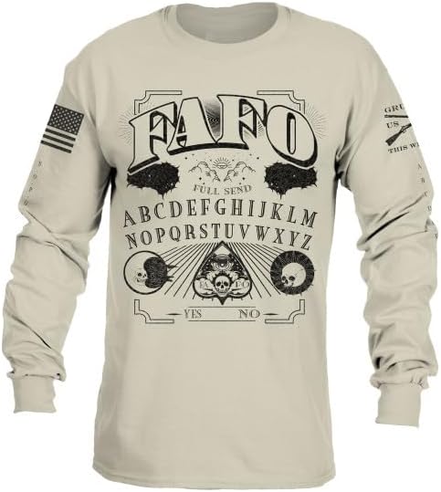 Grunt Style FAFO Spirit Long Sleeve Men's T-Shirt - Image 2