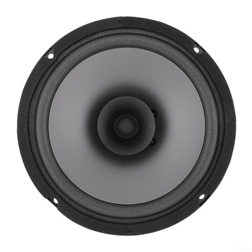 babominimer 2 altavoces de audio para automóvil de 6 pulgadas, subwoofer coaxial para sonido HiFi, cono de goma PP impermeable, salida de alta potencia de 600 W, compatible con múltiples modelos de