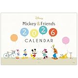 ホールマーク ディズニー 2026年 カレンダー 壁掛け 大 845346