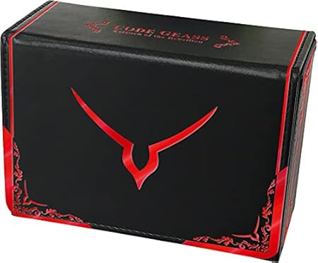 Amazon 合皮製デッキケースw コードギアス 反逆のルルーシュ ギアスマーク トレカ 通販