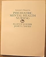 Instructor's Manual for Psychiatric/Mental Health Nursing: The Therapeutic Use of Self 0397547846 Book Cover
