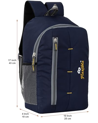 Image of 25L Laptop Backpack Lightweight Bag With One Compartment For Collage, Tution, Office & Picnic