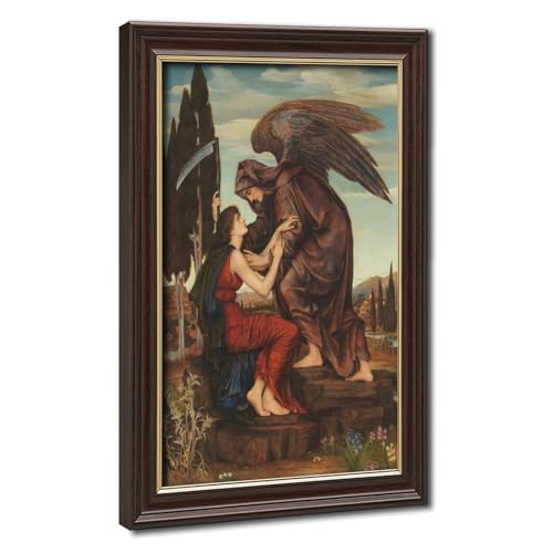 Impression sur toile Ange de la mort habiller mur salon cadre suspendu