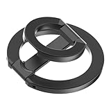 Handy-Magnetgriff – 360 Grad drehbarer Fingerringständer, abnehmbarer Ständer, magnetischer Handy-Griffhalter, Metallhalterung für einfaches Betrachten, sicheres Zubehör