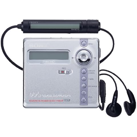 Sony MZ-N707 Silver MiniDisc Walkman Cover