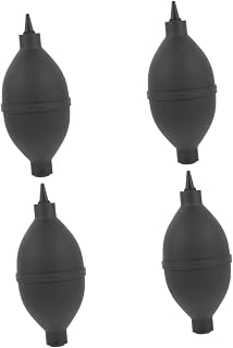 ULTECHNOVO 4Pcs Secador De Bola De Poeira Secadores De Cabelo Soprador De Detritos Soprador De Ponta Macia Limpador De Cílios Pequena Câmera Limpador De Poeira Soprador De Lâmpada De Poeira