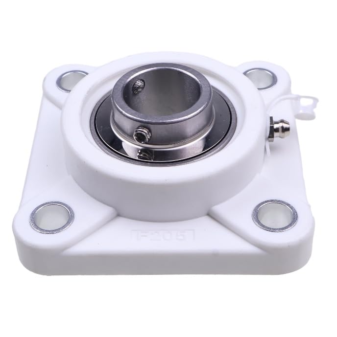 DVPARTS SUCTF205-16 1" Bearing Unit Stainless UCF205-16 with Thermoplastic Flange