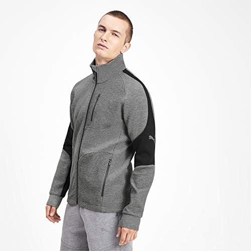 Image of Puma Men's Cotton Blend Standard Length Jacket