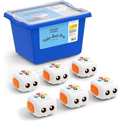 MatataStudio Tale-bot Pro Classroom Set Coding Robot for School Institution Kids 3-5, 6 TaleBot Pro Robots Included for School Supplies, STEM Educational Learning Toys for Kids to Learn Coding Basics