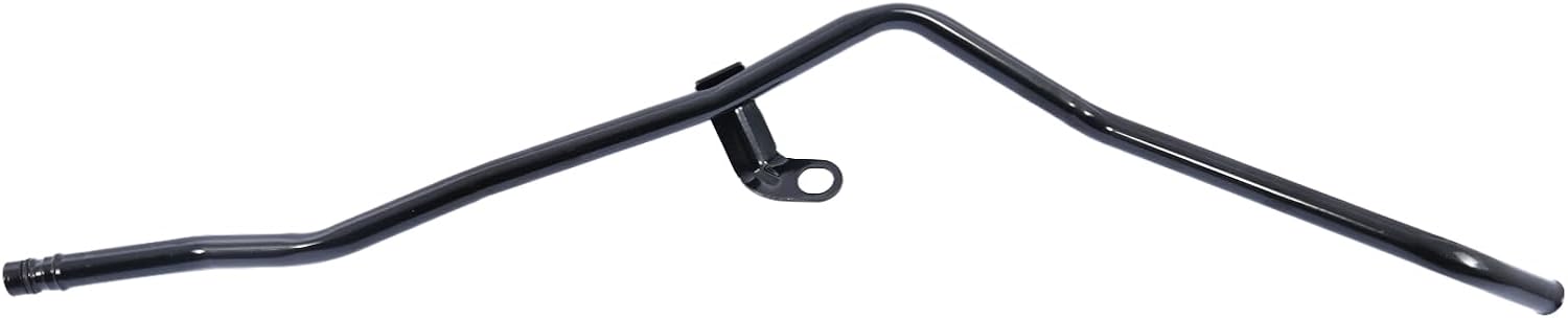 7L3Z-7A228-A Transmission Fluid Dipstick Tube Compatible with Ford F-150 Pickup w/ 4R70W Transmission 4.6L 2007 2008, Automatic Transmission Fluid Filler Tube Replacement, Metal Black