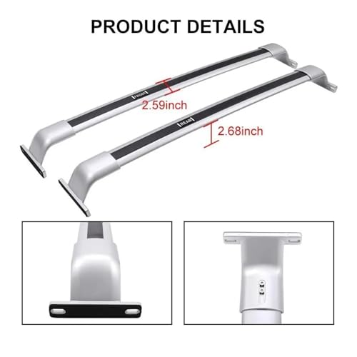 Barras transversales de rieles techo para Jeep Grand Cherokee L: más espacio 4