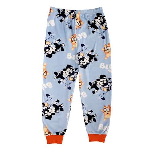 Bluey Super Soft Fleece Long Sleeved Pyjama Set, Bluey Blue, 6-9 Months: 74cm, Blue - Image 6