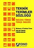 English/Turkish-Turkish/English Portable Technical Terms Dictionary