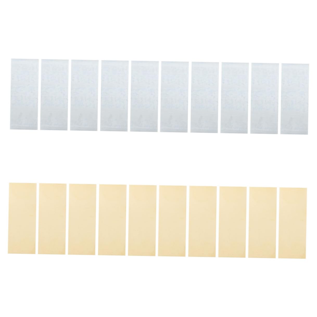 Zinc Copper Electrode Sheets 20pcs Copper Zinc Lab Supplies