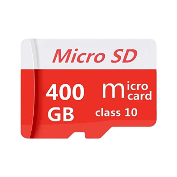 Genericca Micro SD SDXC Speicherkarte (256 GB / 400 GB / 512 GB, High Speed Class 10, mit Micro SD-Adapter), 400GB