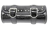 Kommt mit 2 Riemen mit Dornschließe + 2 extra Nylon-Kabelbinder für feste Installation, verstellbarer Gurt für verschiedene Durchmesser der Stange, Unterstützung zur Installation an Vordergabel, Lenker, Heckträger, Sissy Bar, Beifahrer-Rückenlehne und sogar Fahrrad.