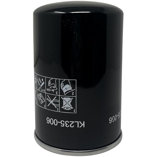 Oil Filter for Air Compressor 3-4 - 16 Thread, Replacement Part OEM Compatible with Atlas Copco, Compair, Ingersoll Rand, Mann Filter, Purolator, more - 4.75 Tall x 3.06 OD, 203 PSI Max Pressure