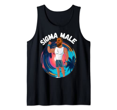 Gigachad Sigma Bodybuilder Giga Chad Sigma Schleifset Tank Top
