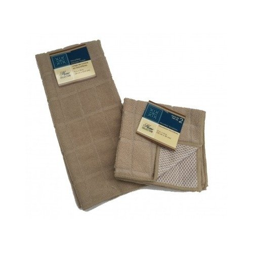 Microfiber Dish Towel Dish Rag Pack of 3 Dish Towel & Dish Rags Set Tan Kitchen Cleaning Supplies Kitchen Accessories Microfiber Cleaning Cloth Dish Washing Cleaning Supplies (Tan)