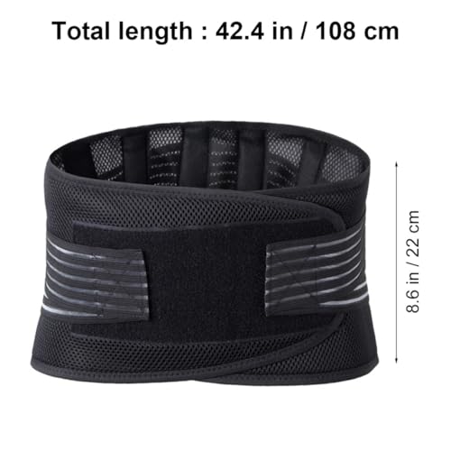 Cinturón lumbar para correr que alivia la sobrecarga con faja transpirable unisex 2