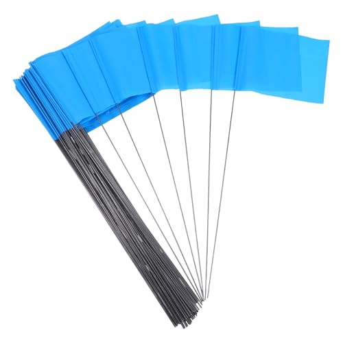 Drapeaux de marquage pour irrigation de pelouse et jardinage x100