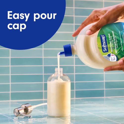 Image of Softsoap Soothing Clean Hand Soap Refill, Aloe Vera Fresh Scent, 50 fl oz