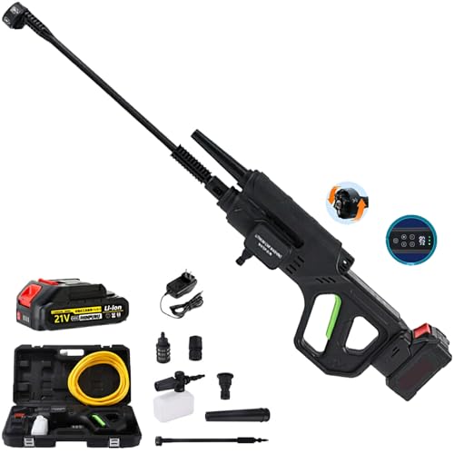 【匿名配送】高圧洗浄機12MPa 家庭用高圧洗浄機 3段階水圧調節 12MPa】高圧洗浄機 コードレス 充電式 600W 吐水距離8-10M 長